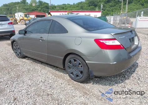 2007 Honda Civic Lx z USA, uszkodzony, nr VIN 2HGFG12697H507841